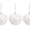 2 Pieces/3 Pieces Ball Decor Door Gadgets Wreath Pendants Foam Tree Hanging Balls for Party Wedding