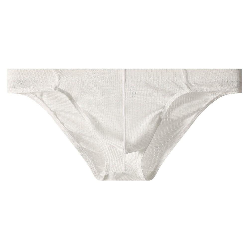 Stretch Men Briefs Low Waist Panties Simple Male Underwear Daily