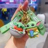 Keychain Baby Mandalorian Cute Epoxy Bag Pendant Accessories Small Gifts