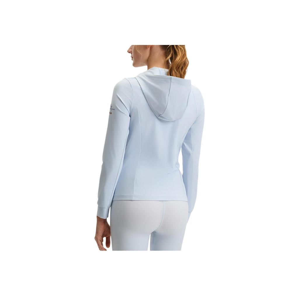 New FILA Fitness Jackets Coats Women's Flowing Cloud Blue A11W521503F-LB
