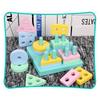 Montessori Wooden Sorting and Stacking Toys Educational Learning Preschool Color Recognition Shape Sorter Puzzles for Kids Gifts