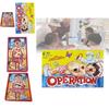 Handcrafted Interactive Operation Game Christmas Themed Santa Toy In Red And Pink