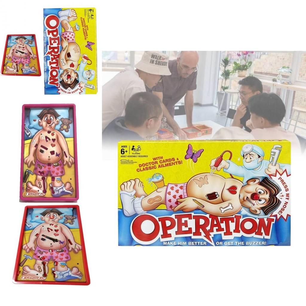 Handcrafted Interactive Operation Game Christmas Themed Santa Toy In Red And Pink