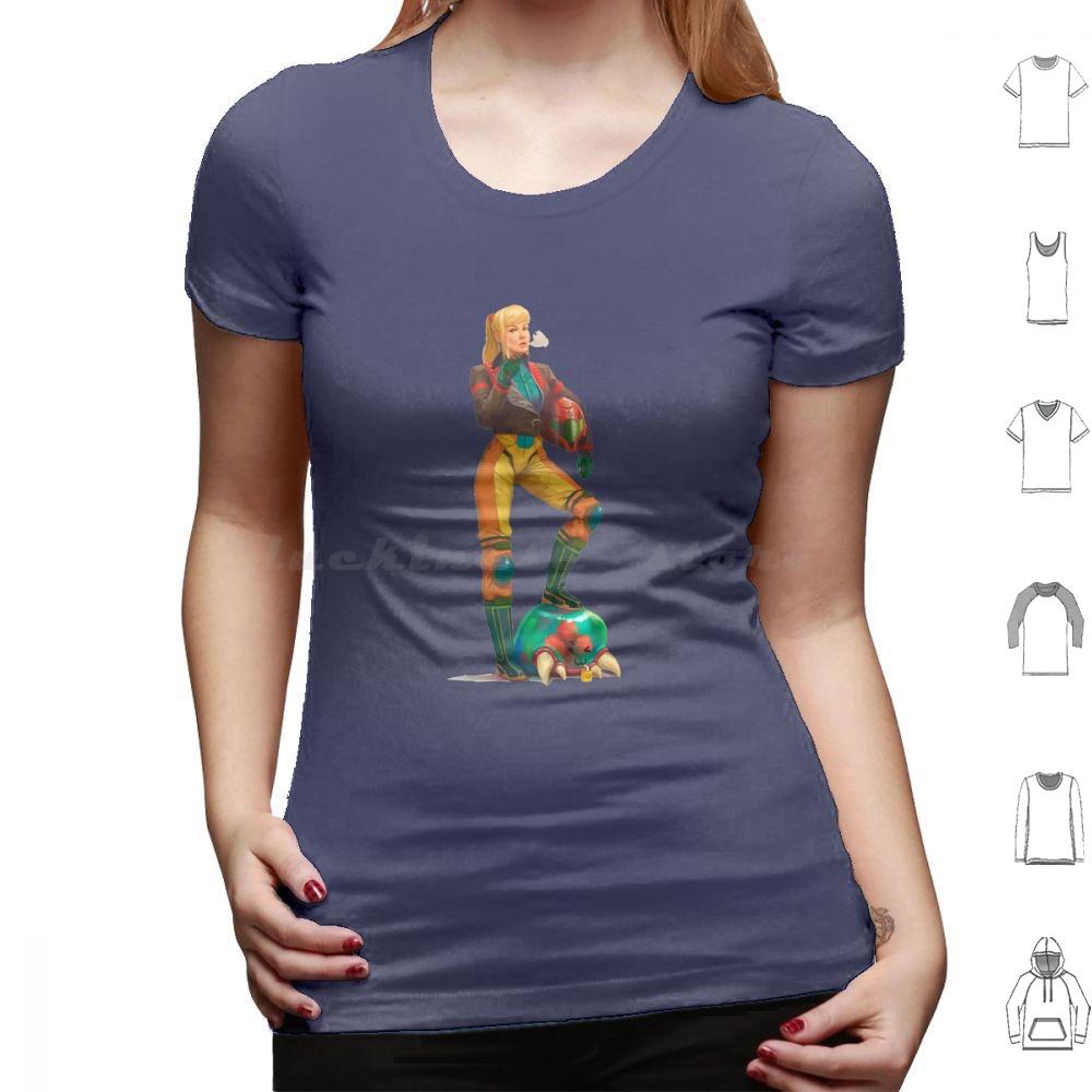Metroid T-Shirt Herren Damen Kinder   Samus Metroid Spiel Videospiel Retro Zähes Küken Samus Aran Damen Stark Dread Weltraum-Pirat