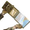 Molle Waterproof Map Bag Military Fan Tactical Notes Storage Diary Suitable for Outdoor or Hiking Not Include Tools