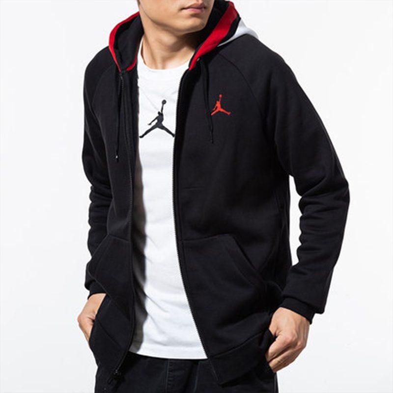 Jordan Jackets Men's Black Hooded Moderate Other BQ5650-010
