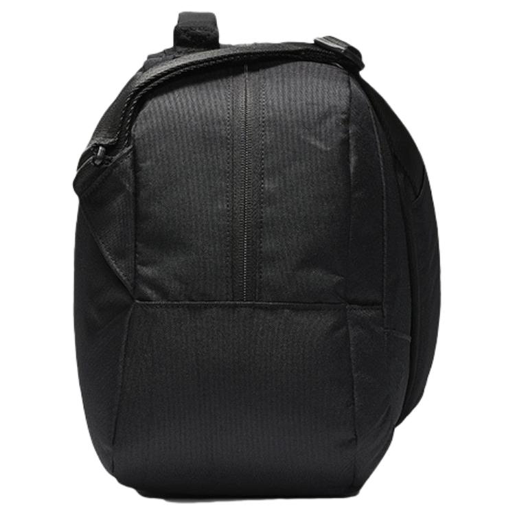Nike Run Polyester Travel Gym Bag Unisex bags Black White Gold CN0211-072