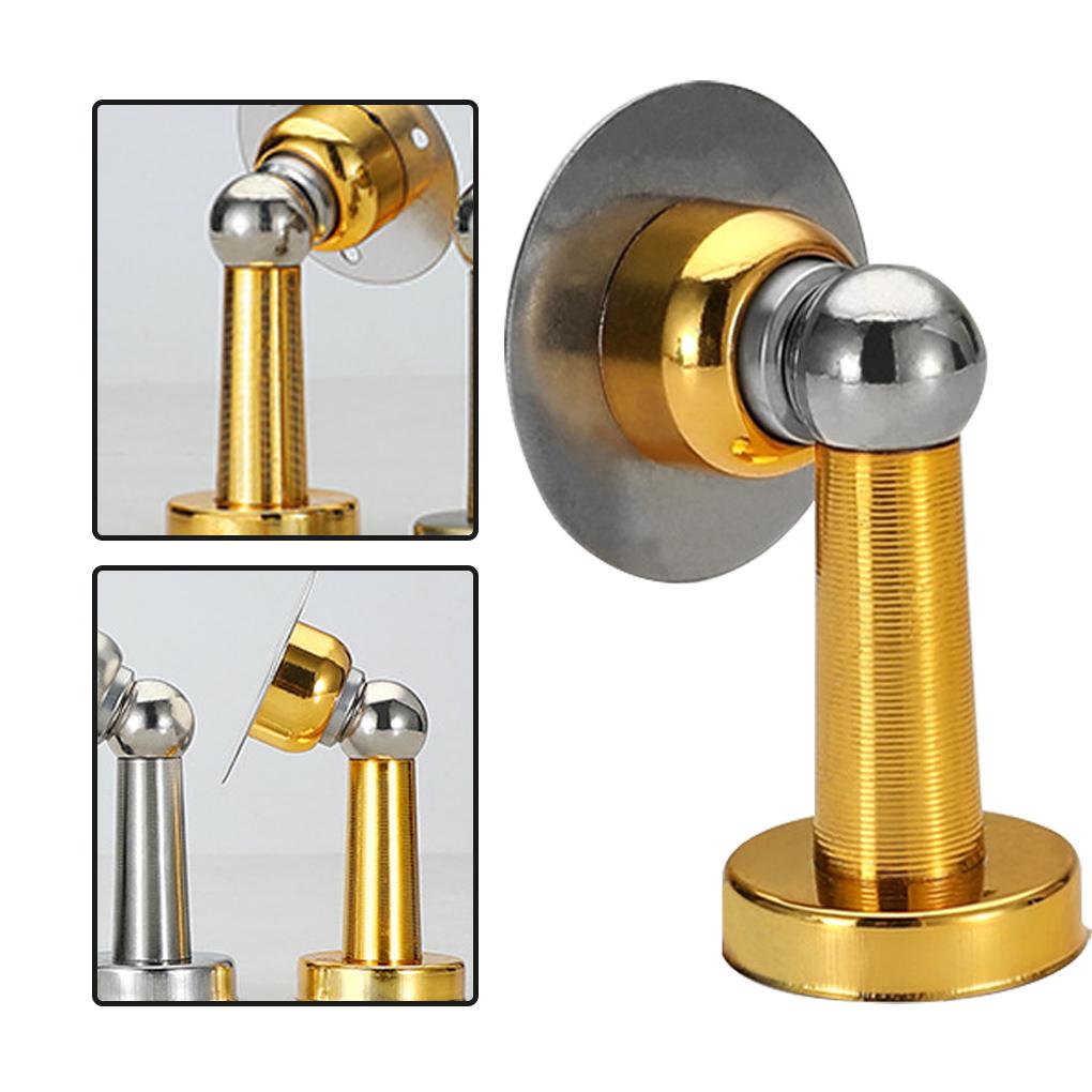 

Magnetic Door Stops Stainless Steel Home Door Floor Stopper Holder Catch Suction