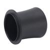 Coffee Dosing Cup Aluminum Alloy Antistatic Coffee Powder Feeder Dosing Cup for 51mm 53mm 54mm Portafilter Basket Black