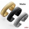 17mm 20mm Elastic Metal Watch Band for Swatch Watch Strap Stretch Expansion Stainless Watch Strap Men Women Bracelet Accessories