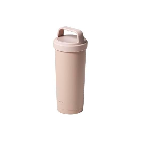 CB Japan Water Bottle Tumbler 500ml Smoke Pink [Dishwasher Safe] With Handle Vacuum Insulated 2 Layer Structure Tumbler with Handle 500 holms