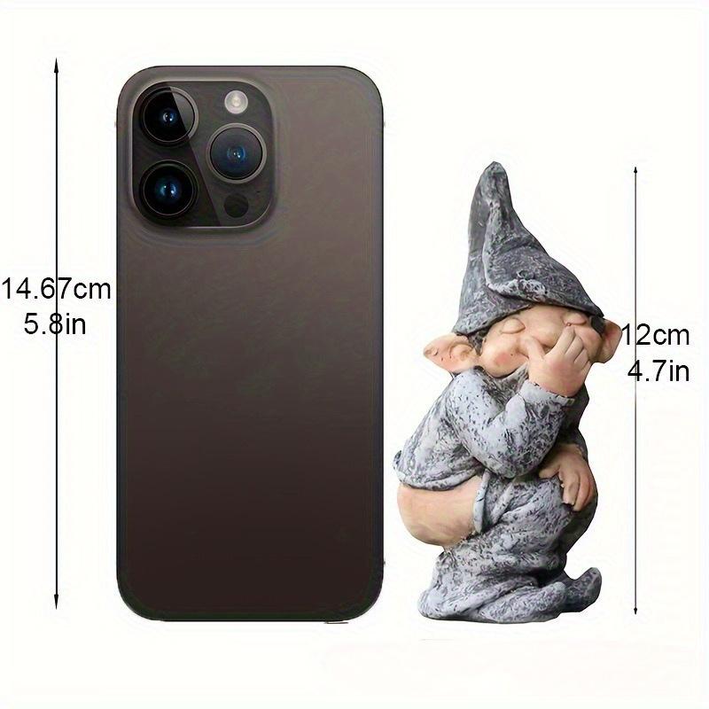 Whimsical La Stinky Dwarf Resin Garden Gnome - Humorous Contemporary Wedding & Outdoor Decor, Durable Weather-Resistant Design,