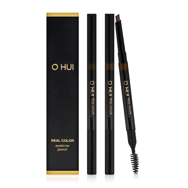 Ohui Real Color Eyebrow Pencil / No. 01 Natural Brown