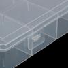 6 Grids Compartment Plastic Storage Box Practical Toolbox Transparent Pp Boxes Bead Jewelry Case Display Organizer Container