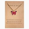 Women Necklace Butterfly Shape Good Workmanship Creative Alloy Women Pendant for Gift