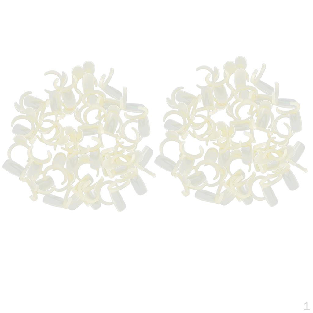 200 Pieces Natural Color Display for False Art Tips Tool