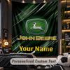 TapestryJohn Deere Custom Name Text Personalized Wall Hanging Tapestry Home Wall Decor