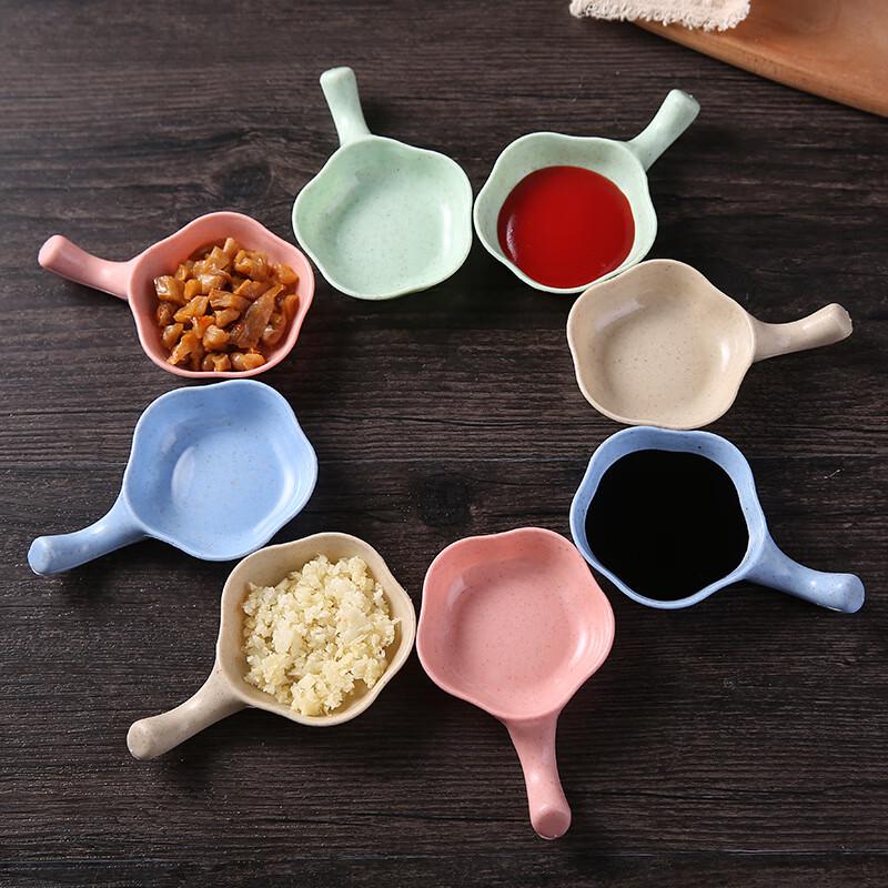 Wheat Straw Mini Seasoning Dishes