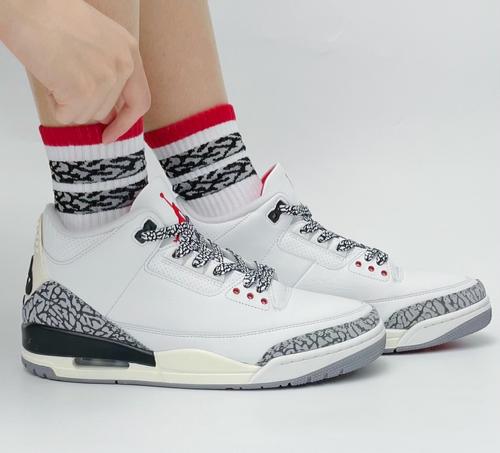 Air Jordan 3 Retro Mid White Cement Reimagined Jordan 3 AJ3 DM0967-100