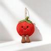 Fruit and vegetable pendant toys, soothing dolls, plush key chain pendants, finished products, ideas, package hanging dolls.