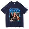 Retro Olivia Benson Tshirt Unisex Women Fashion Oversized Streetwear Male Casual Cotton T Shirts Unsiex Vintage Short Sleeve Tees