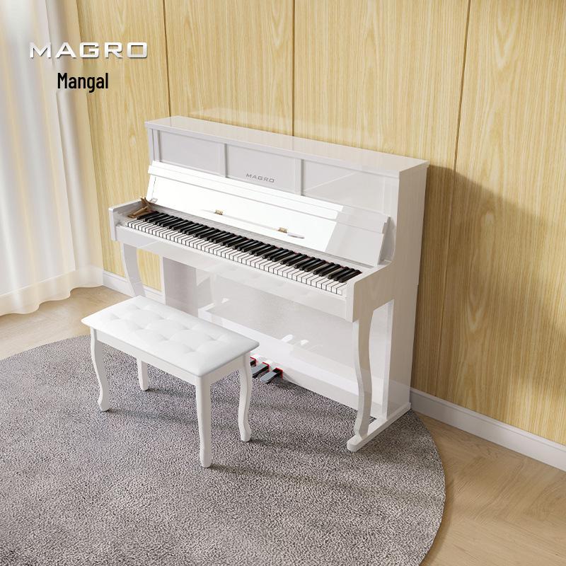 Multifunctional Intelligent 88-Key Weighted Hammer Upright Electronic Piano for Adults