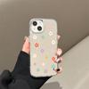 Colored Small Flowers for iPhone17promax Mobile Phone Case 16 Niche 14/13 Apple 12 Makeup Mirror 15