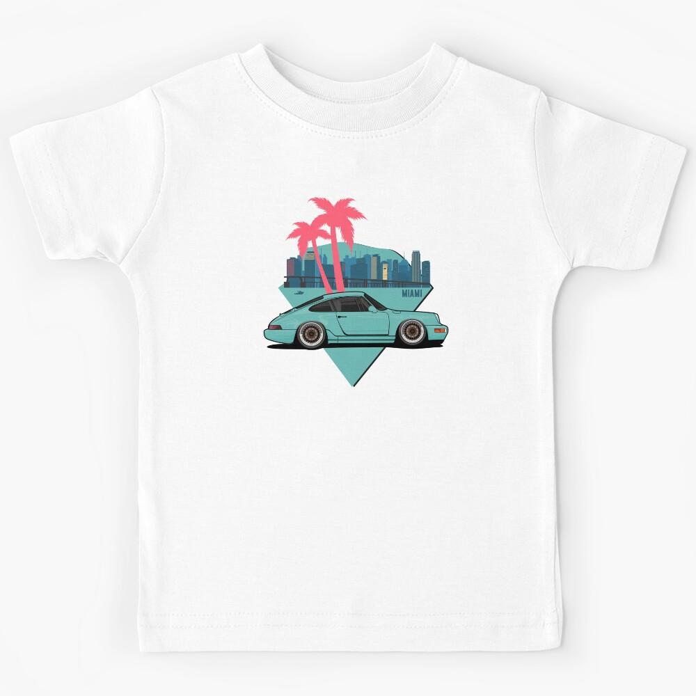 Retro 911 964 Tropical RWB JDM Oldtimer Car Kids T-Shirt 150