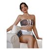 New Fashionable Sexy Spice Girl Tube Top Lace Mesh Perspective Home Nightdress Women's Sex Suit