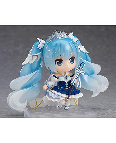 Nendoroid Character Vocal Series 01 Hatsune Miku Snow Miku Snow Princess Ver. Nem méretarányos ABS és PVC festett mozgatható figura