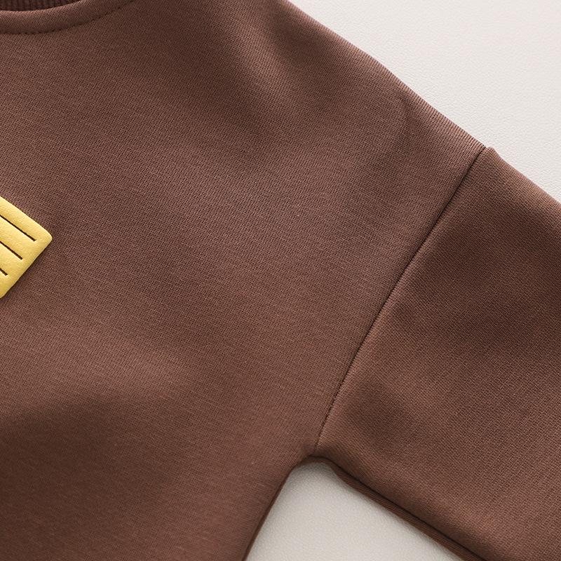Yihao Spring & Autumn Sweatshirt Set for Boys - Stylish Two-Piece Children’s Wear