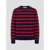 Binpolleidiseu Cotton Blend Striped Pullover Navy (Bf5251C01R)