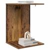 Side Table Reclaimed Wood 45 x 40 x 62.5 cm Engineered Wood