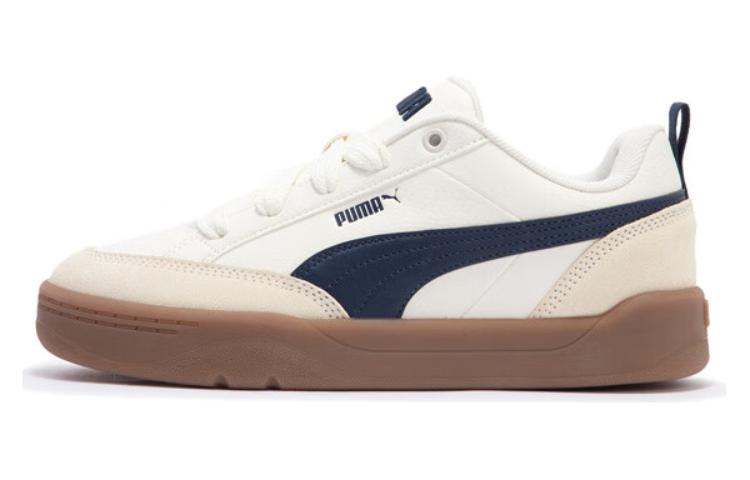 PUMA Classic Low  White Navy  35.5