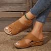 Cross-border Foreign Trade Large-size Slippers Women's Summer New European and American Fish Mouth Hollow Women's Shoes
