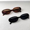 1/2PCS Women Small Oval Sunglasses Vintage Women's Brand Designer Sun Glasses Fashion UV Protection Shades