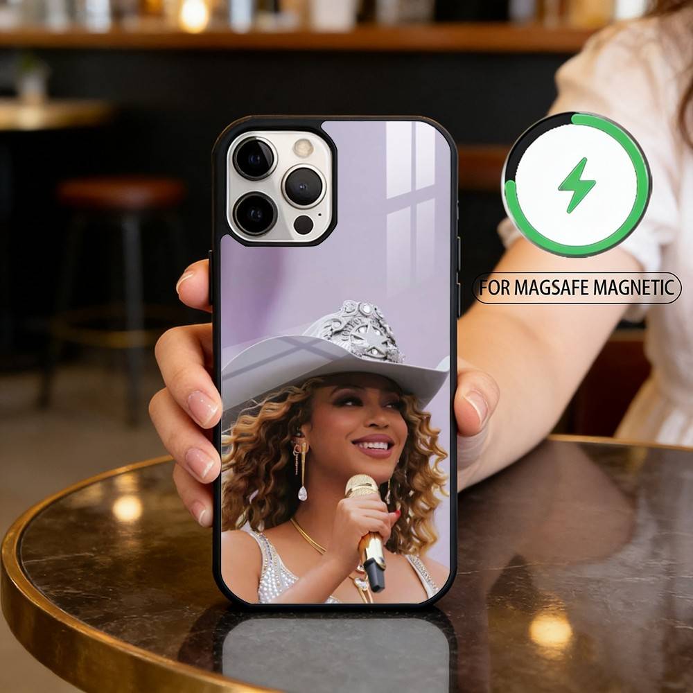 

Beyonce C-Cowboy C-CarterS Phone Case For iPhone17,16,15,14,13,12,11 Plus,Pro Max Magnetic For Magsafe Wireless Charging iPhone12PROMAX