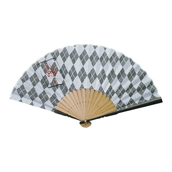 Ken Onishi Embroidery Jacquard Fan 23cm