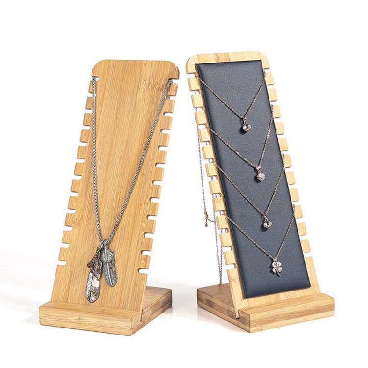 Freestanding Necklace Easel Display Stand Holder Multiple Necklace Jewelry Show
