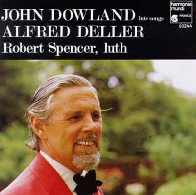CD ALFRED DELLER Flow My Tears Lute Songs HMC90244 Japan ObiClassical Used