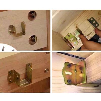 Sleek U Shaped Bed Connecting Connector Brackets Centre Support Clip 20mm