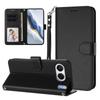 For OnePlus Nord 4 Leather Case Wallet Stand Phone Cover with Wrist Strap