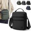 Men Oxford Crossbody Bag Multi Pocket Casual Shoulder Handbag for Travel Work