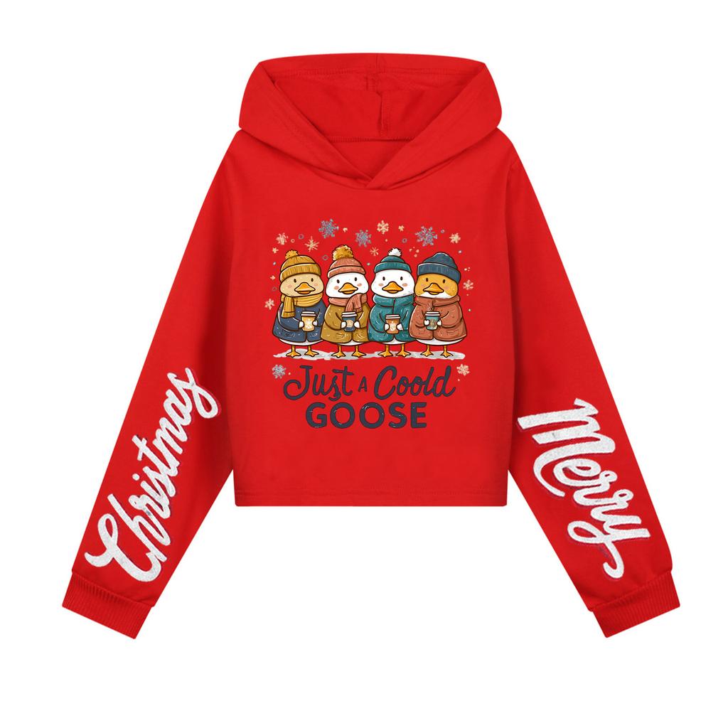 Kids Casual Fashion American Flag Printed Long Sleeve Hooded Sweatshirt