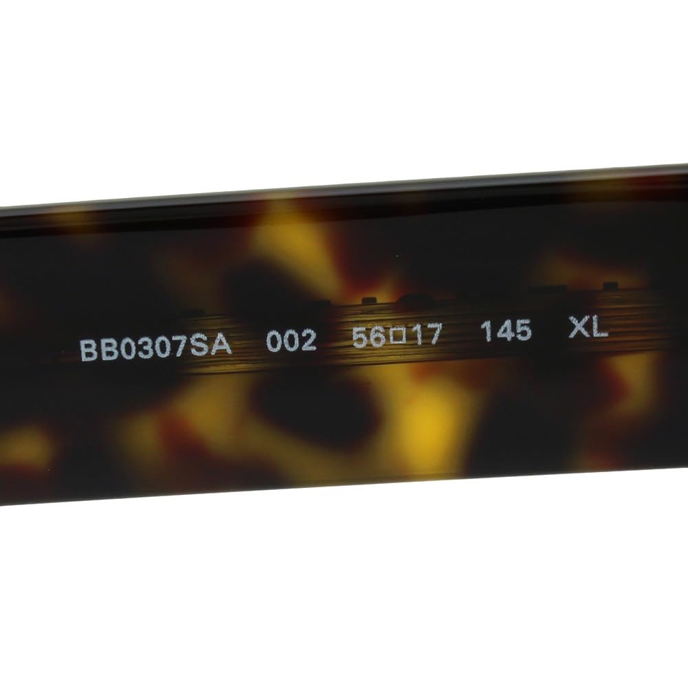 Balenciaga Asian Fit Sunglasses BB0307SA 002 Havana Brown Women's