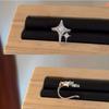High-end Quadrilateral Star Ear Hook for Women, Elegant and Luxurious Earpiece Without Ear Hole, Made of Fine Material, Exquisite Earrings