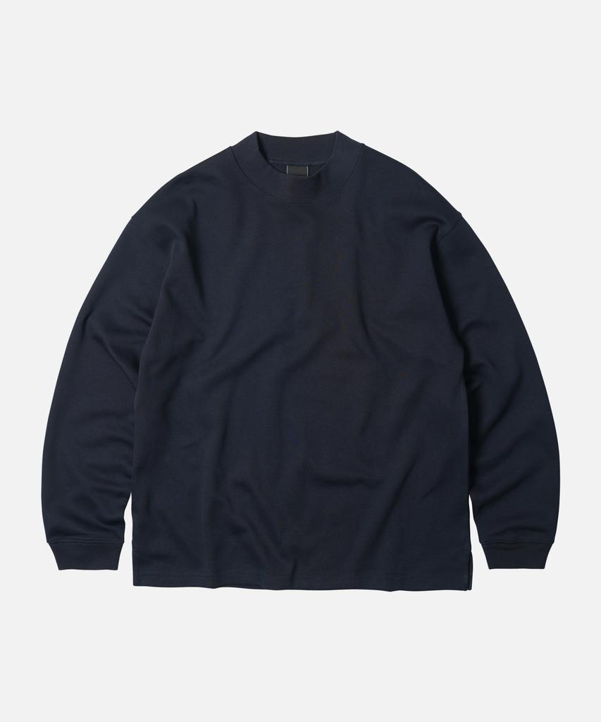 FRIZMWORKS Regular Mock Neck Tee _ Navy