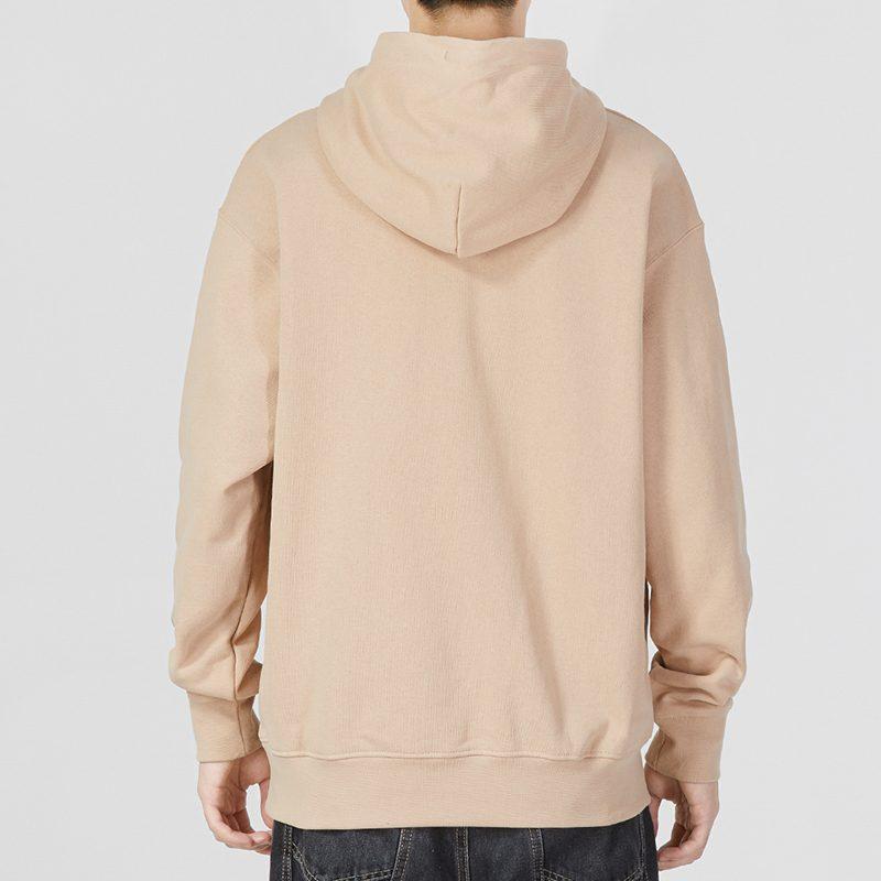 Jordan Sweatshirts Men's Khaki Fleece Lined Hooded Moderate Regular DQ7339-277