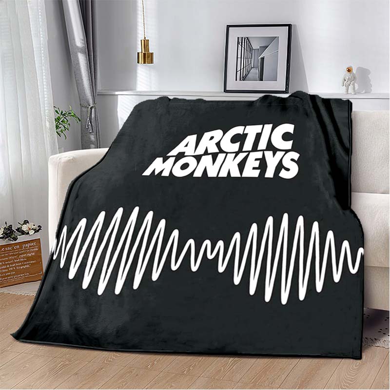 Arctic Monkeys Band Ultra-cool Minimalism Soft Flannel Throw Blanket,Lightweight Warm Sofa Couch Bed,Outdoor Blanket