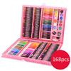 168 Pcs Watercolor Pen Primary School Children Paint Brush Non-toxic Painting Kindergarten Crayon